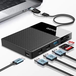 YOTUO 1TB HDD & 7-in-1 Docking Station